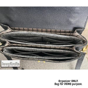 Organizadores de bolsos [Pochette Metis, East West EW], juego de 2, protectores de forro, inserto de fieltro para bolso (estilo delgado) imagen 5