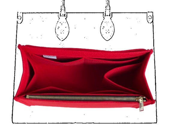 Handbag Organiser, Felt Handbag Organiser Insert With Inner Zip Pocket |  Fruugo BE