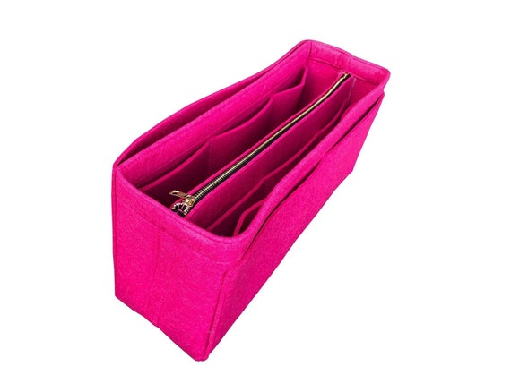 Customizable Felt Tote Bag Organizer, Purse Insert (Invisible Handles, Zip  Pocket, Key Chain Hook, Detachable Compartments)
