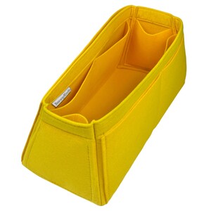 För [BROOKLYN AXELVÄSKA 39 28 23] Organisatör för avsmalnande väska, Satchel Doctor Tote Filtväska (Style W) Lemon