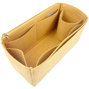 För [Speedy Bag, 25 30 35 40 Nano 20 22 Min HL] Väskeinsatsorganisatör, Stor Medium Liten, Toteväska (med enkel dragkedja och vattenflaskhållare) bild 8