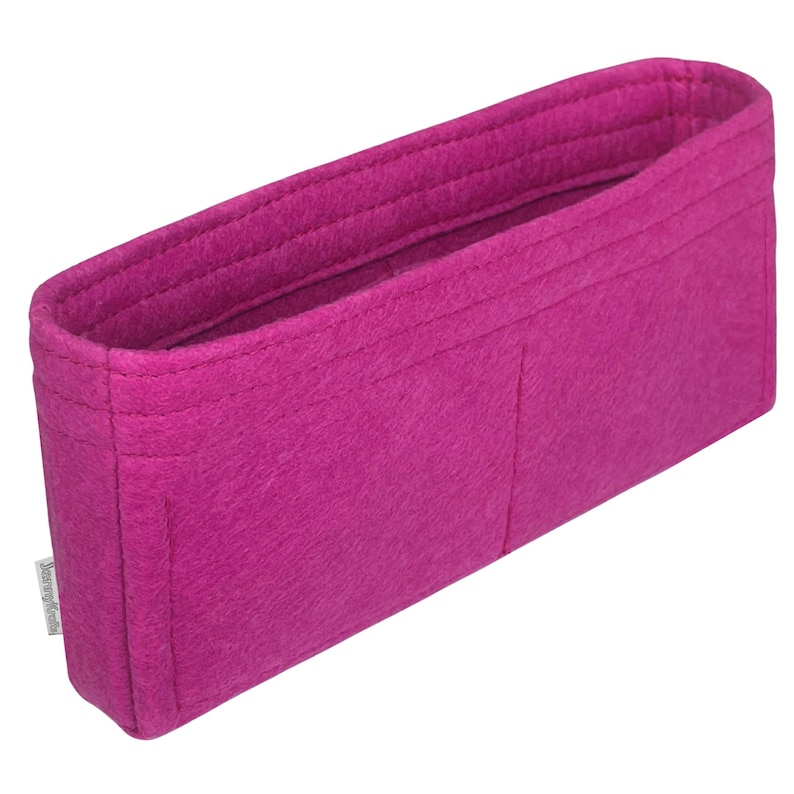 Organizador de bolsos, protector de forro (diseño delgado), personalizable en cualquier tamaño, inserto para bolso de mano, maquillaje y cosméticos. imagen 18