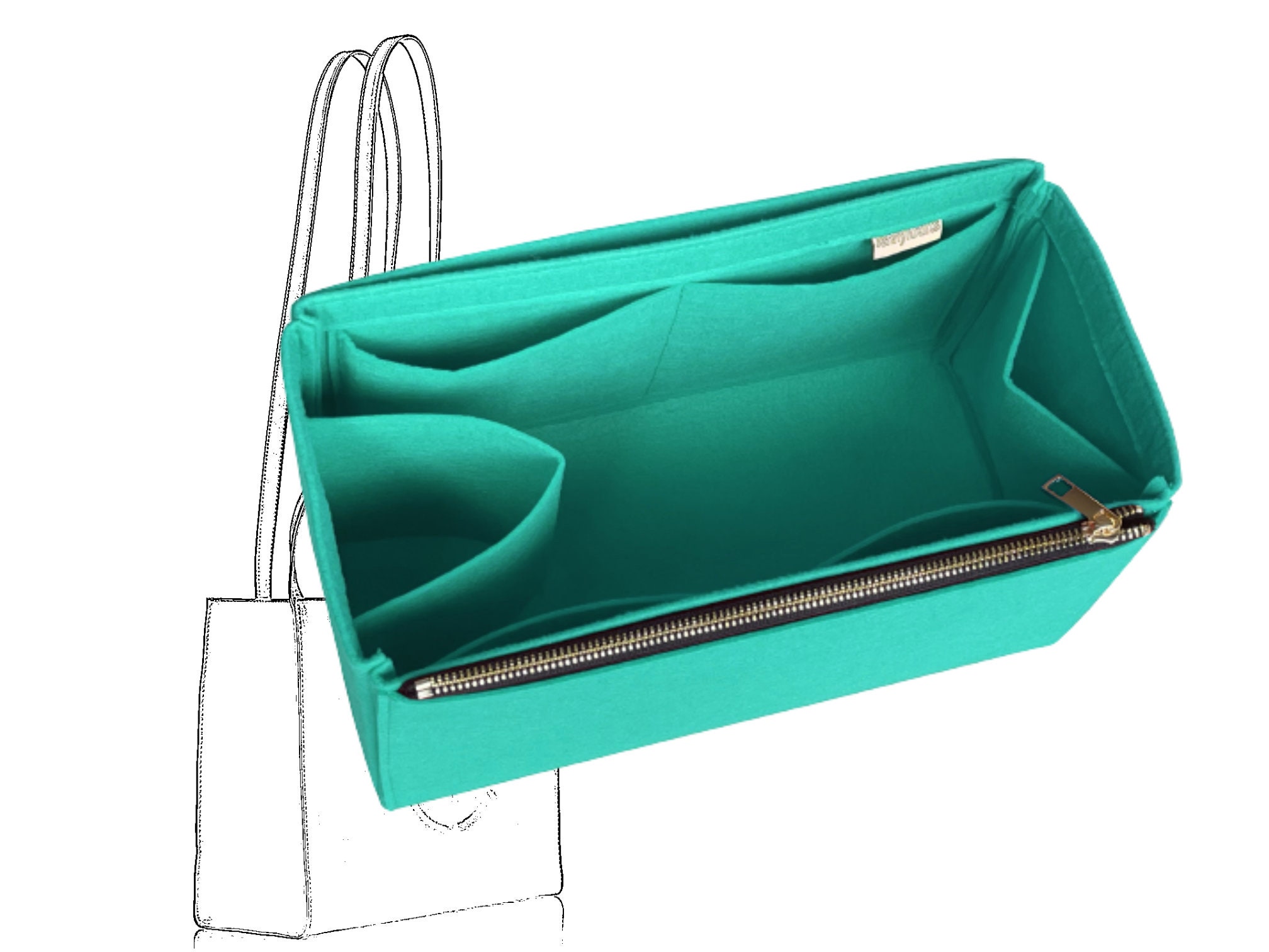 Telfar Shopping Bag Organizer / Shopping Bag Insert Tote / 