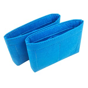 Per [borsa GG Emblem] Organizer per borsa, Maxi Grande Media Piccola, un paio di protezioni per fodera, inserto per fodera per borsa per cosmetici e trucchi (design sottile) immagine 10