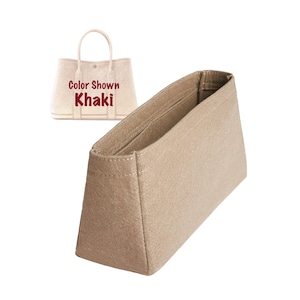 For [Garden Party 30 36 49] Tapered Bag Organizer, Voyage Bag Felt Tote Purse Insert Organiser, Liner Protector
