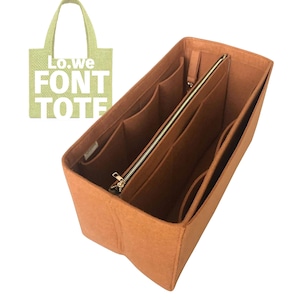 Für [Schriftart Tote in Raffia] Taschenorganizer, groß Mittel klein Mini, 3 mm Filzeinlage Organizer (mit abnehmbarer Reißverschlusstasche)
