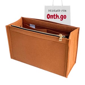 Für [Onth.go, Large Medium Small, GM MM PM Bb, East West] Taschenorganizer, Tote Filzeinsatz, Geldbörse, Organizer, Former, Schutz (geschwungene Seiten)