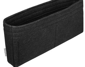 Para [Bolso con solapa] Clásico Doble 19, Mini Pequeño Mediano Jumbo Grande Maxi (Diseño delgado) Organizador de fieltro Inserto Protector de forro