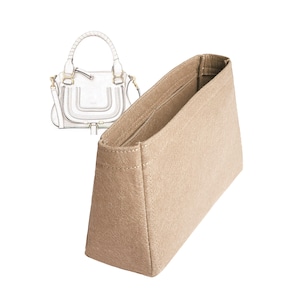 Pour [Small Marcie Bag] Organisateur en feutre pour sac conique, Grand Moyen Petit, Organisateur trapèze pour sac à main (Style W)