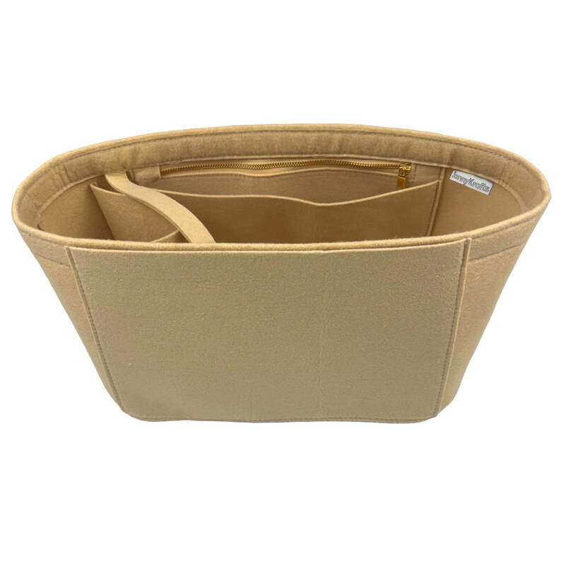 Organizador de bolso Neverfull Tote, GM MM PM Bb, tamaño grande, mediano, pequeño, mini, L M S, forro organizador de fieltro (estilo oblongo) imagen 17
