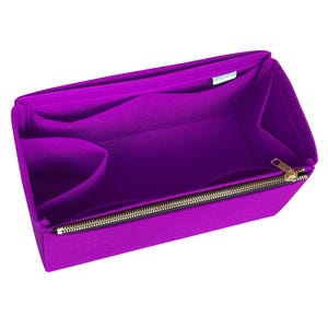 Per [Jack Heritage Borsa in pelle anticata] Organizer da inserire, Zebra Leopard Nero Espresso Marrone Chiaro, Borsa (con cerniera singola e porta borraccia) immagine 18