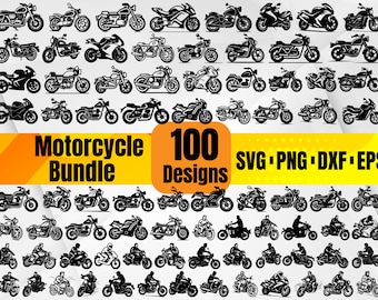 High Quality Motorcycle SVG Bundle, Motor Bike svg, Chopper svg, Motorcycle monogram, Motorcycle dxf, Motorcycle png, Motorcycle vector