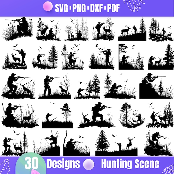 Hunting Svg - Etsy