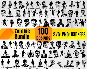 Zombie Clipart - Perfect for T-Shirts, Stickers, and Party Decor