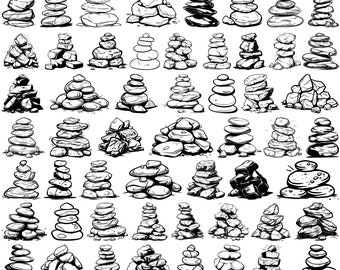 High Quality Pile of Stones SVG Bundle, Pile of Rocks svg,Pile of Stones dxf,Pile of Stones png,Pile of Stones vector,Pile of Stones clipart