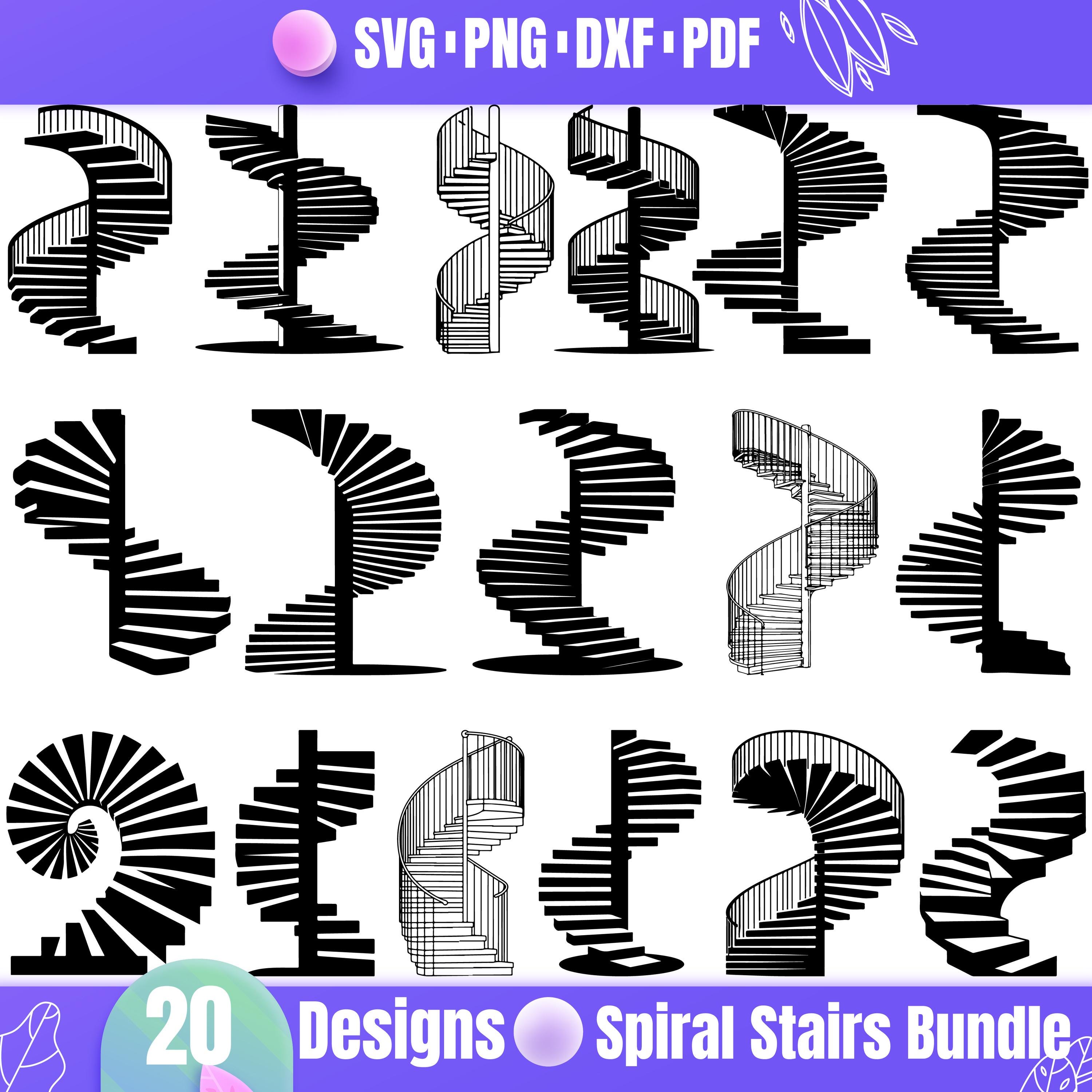 Spiral Staircase - Etsy