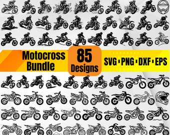 High Quality Motocross SVG Bundle, Dirt Bike svg, Motocross Rider svg, Motocross dxf, Motocross png, Motocross eps, Motocross vector