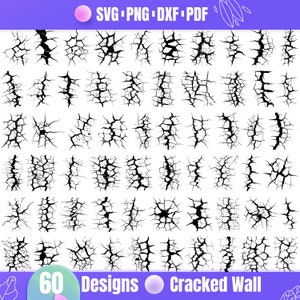 High Quality Cracked Wall SVG Bundle, Cracked Wall dxf, Cracked Wall png, Cracked Wall vector, Cracked Wall clipart, Broken Wall svg