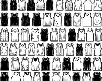 High Quality Basketball Jersey SVG Bundle, Basketball Jersey dxf, Basketball Jersey png, Basketball Jersey vector,Uniform svg,Basketball svg