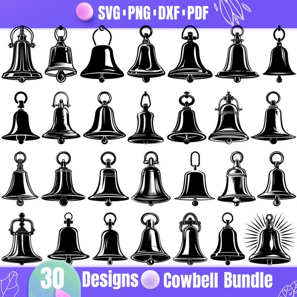 Cowbell Svg - Etsy