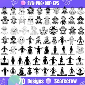 高品質のかかし SVG バンドル、かかしの頭、かかしのモノグラム、かかし dxf、かかし png、かかし eps、かかしのベクター