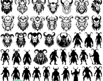 High Quality Krampus SVG Bundle, Krampuslauf svg,Christmas Monster svg, Krampus monogram, Krampus dxf,Krampus png,Krampus eps,Krampus vector