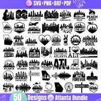Atlanta Svg, Atlanta Png, Atlanta Sublimation, Atlanta Design Tshirt ...