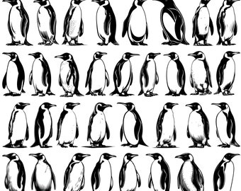 High Quality Emperor Penguin SVG Bundle, Emperor Penguin dxf, Emperor Penguin png,Emperor Penguin vector,Emperor Penguin clipart,Penguin svg