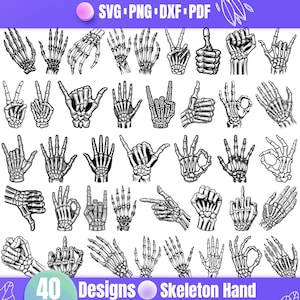 High Quality Skeleton Hand SVG Bundle, Skeleton Hand dxf, Skeleton Hand png, Skeleton Hand vector, Skeleton Hand clipart, Skeleton Hands svg