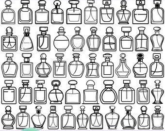 High Quality Perfume Bottle SVG Bundle, Perfume Bottle dxf, Perfume Bottle png, Perfume Bottle vector,Perfume Bottle clipart,Cosmetic Bottle