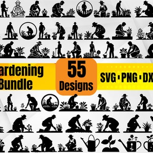 High Quality Gardening SVG Bundle, Gardener svg, Garden svg, Gardening dxf, Gardening png, Gardening eps, Gardening vector, Gardening design