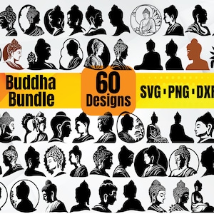Buddha Svg - Spiritual Design for Yoga and Mindfulness Projects