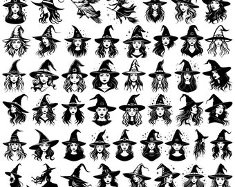 Witch Svg - Perfect for Vinyl Cutting and DIY Projects