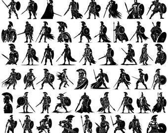 Gladiator Svg - Bold Design for Crafts and Historical Projects