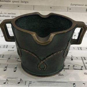 Rare Antique French Max LeVerrier Bronze Tray Sauce c1940
