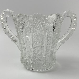 Antique EAPG Spooner or Open Sugar - Imperial Glass Co. No. 505 &#39;Bellaire&#39; - ca. 1913