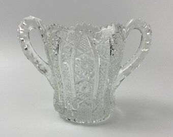 Antique EAPG Spooner or Open Sugar - Imperial Glass Co. No. 505 &#39;Bellaire&#39; - ca. 1913
