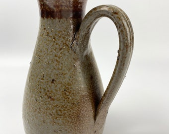 Vintage Handmade Vase Australian Studio Pottery Jug by Black Dog Creek Pottery