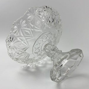 Antique EAPG 8&quot; Comport - US Glass Co. No. 15046  &#39;Victor&#39; - ca. 1896