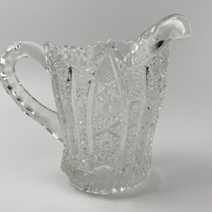 Antique EAPG Creamer - Imperial Glass Co. No. 505 &#39;Bellaire&#39; - ca. 1913