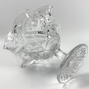 Antique EAPG 5&quot; Comport or Footed Bowl - Imperial Glass Company &#39;No. 302&#39; - ca. 1906