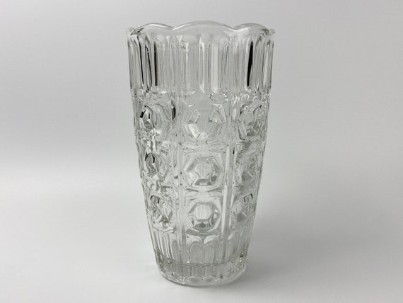 VIntage 9" Italian Glass Vase - Co.Vetro SPA 'Iris' - ca. 1970s to 1980s