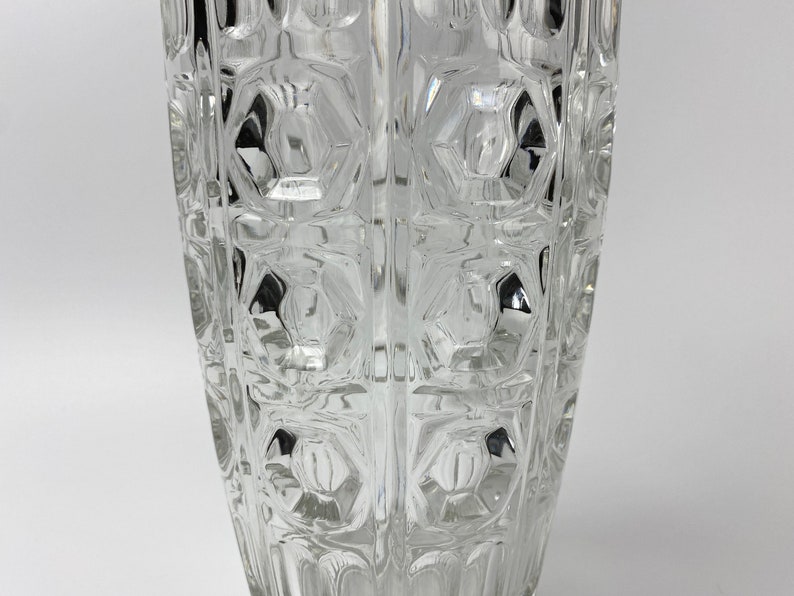 VIntage 9" Italian Glass Vase - Co.Vetro SPA 'Iris' - ca. 1970s to 1980s image 2