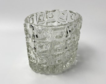 Set of 6 dessert glasses designed by Adolf Matura Libochovice glassworks
