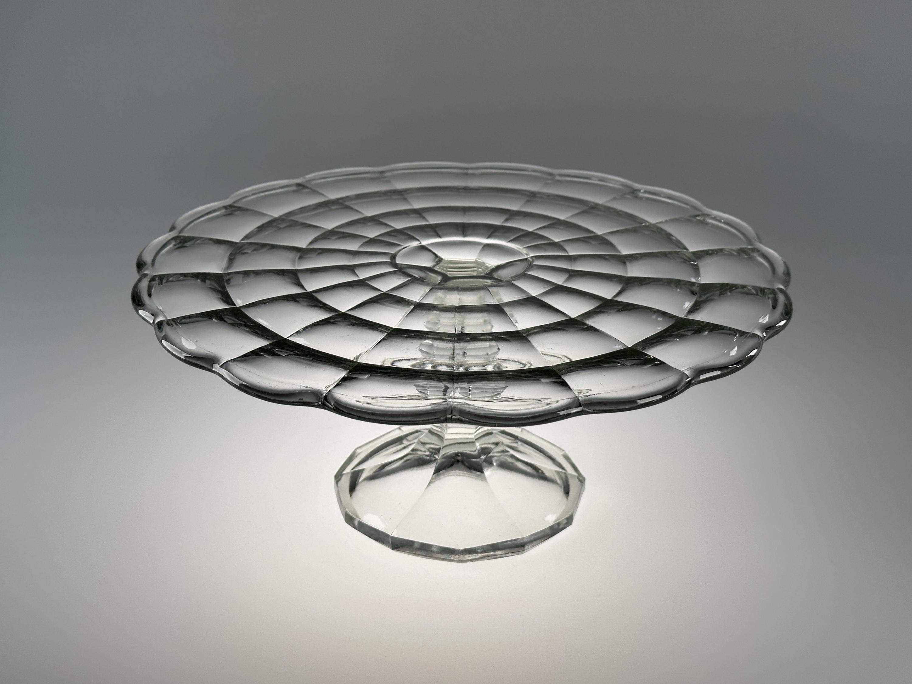 306 キャンドルウィック　ケーキスタンド Candlewick cake stand - Etsy 日本