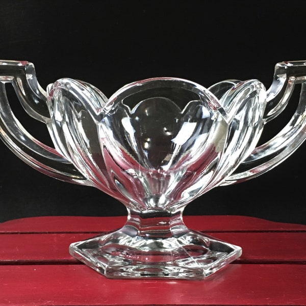 English 2-Handled Sugar Dish - George Davidson & Co. 'Chippendale' ca. 1930s