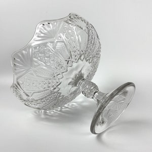 Antique EAPG 9&quot; Comport - US Glass Co. No. 15088 &#39;Panama&#39; - ca. 1904