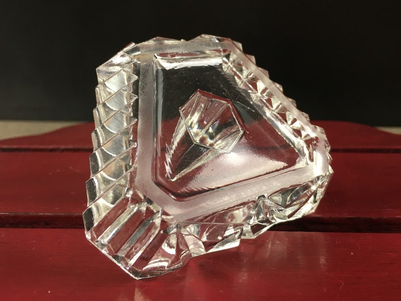 Vintage Glass Ring Holder