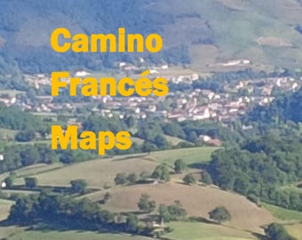 Camino Frances Maps (eBook)