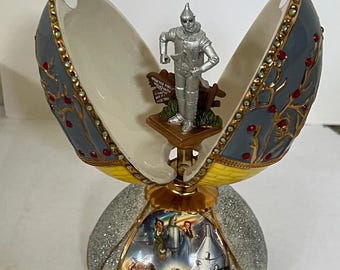 Disney WIZARD OF OZ Tin Man Musical Egg New